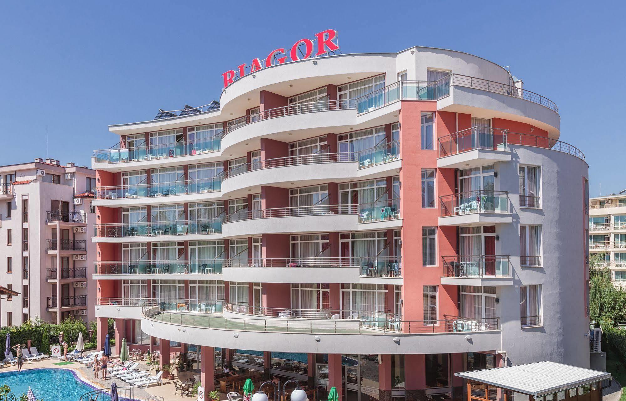 Hotel Riagor Sunny Beach Exterior foto